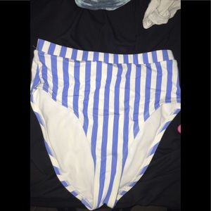 High waisted bikini bottoms